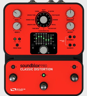 Процесор ефектів для електрогітари SOURCE AUDIO SA142 Soundblox Pro Classic Distortion 17-12-13-4 фото