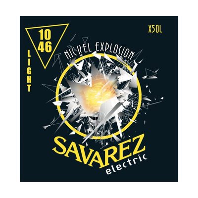 Струни для електрогітари Savarez X50L Nickel Explosion Light Tension 10-46 114401 фото