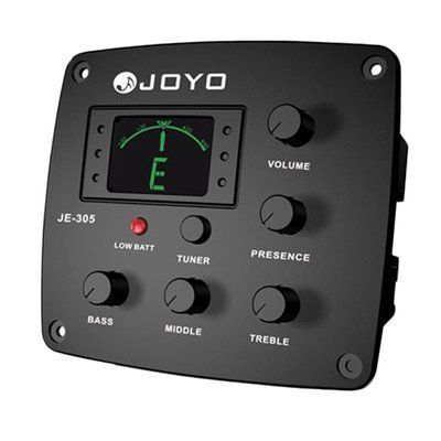 Преамп зі звукознімачем для акустичної гітари Joyo JE-305 127913 фото