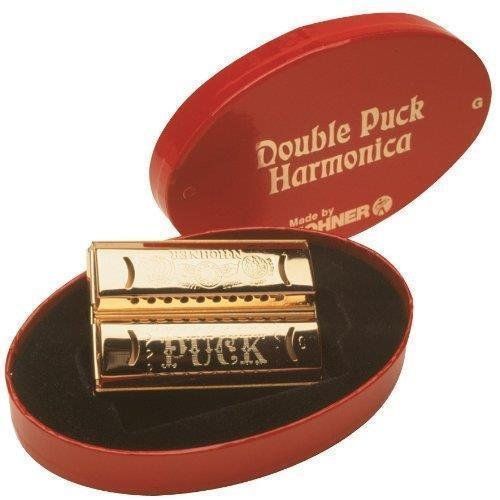 Губна гармошка Hohner M55333 CG Double Puck (Тональність: До мажор та Соль мажор) Діатонічна 10 отворів 114119 фото