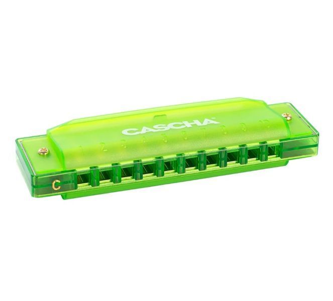 Губна гармоніка Cascha Fun Blues Harmonica Green HH 2274 (До мажор) (губна гармошка) 24-10-05-23 фото