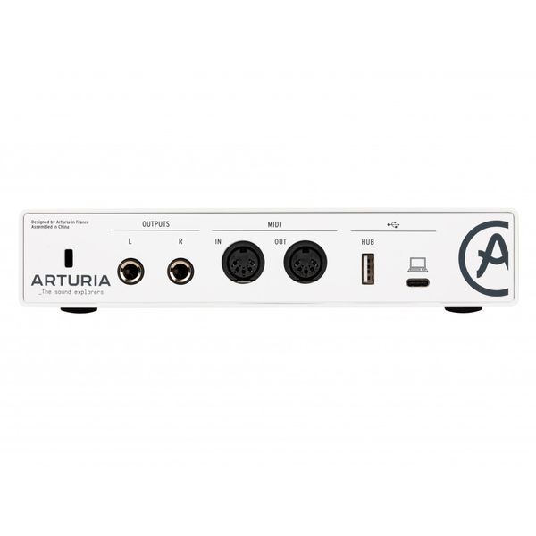 Аудіоінтерфейс Arturia MiniFuse 2 (White) 32-3-9-10 фото