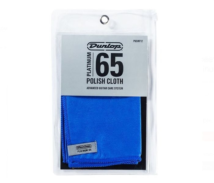 Серветка Dunlop P65MF12 Platinum 65 Polish Cloth 123852 фото