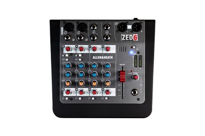 Компактний мікшерний пульт Allen Heath ZED-6,колір сірий з чорними включеннями 283083 фото