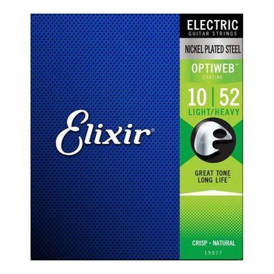 Струны для электрогитары Elixir EL OW LH Nickel Plated Light-Heavy 10-52 283944 фото