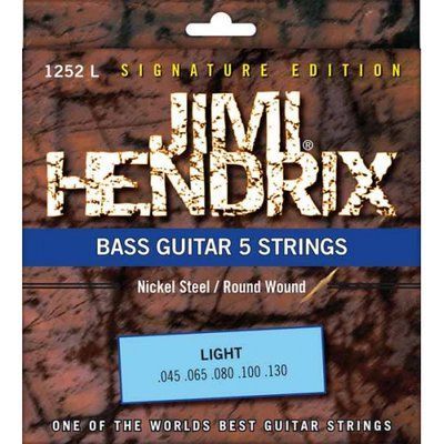 Струни для бас-гітари Jimi Hendrix 1252 L Nickel Steel Round wound Light 045-130 29-3-13-6 фото