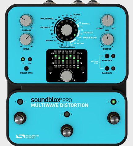 Процесор ефектів для електрогітари SOURCE AUDIO SA140 Soundblox Pro Multiwave Distortion 17-12-13-6 фото