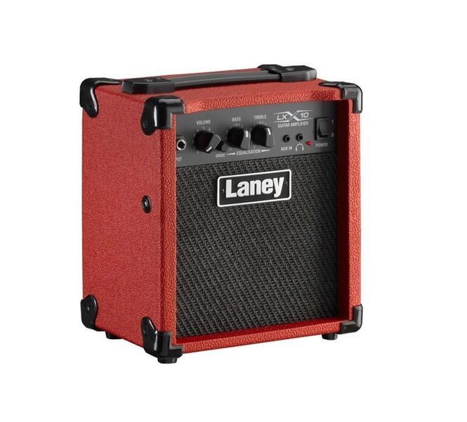 Комбопідсилювач для електрогітари Laney LX10-RED 529386 фото
