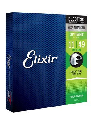 Струны для электрогитары Elixir EL OW M Nickel Plated Medium 11-49 283945 фото