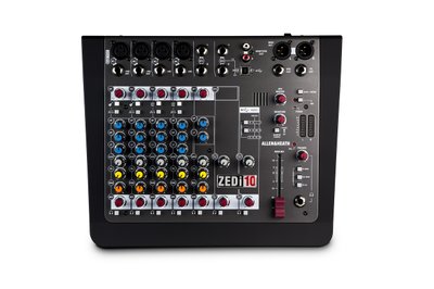 Компактний мікшерний пульт Allen Heath ZEDi-10, колір сірий з чорними включеннями  283121 фото