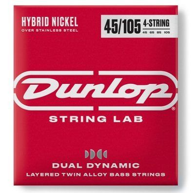 Струны для бас-гитары Dunlop DBHYN45105 LG Scale Hybrid Nickel Wound 128153 фото