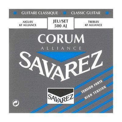 Струни для класичної гітари Savarez 500AJ Corum Alliance Classical Guitar Strings High Tension Nylon 112580 фото