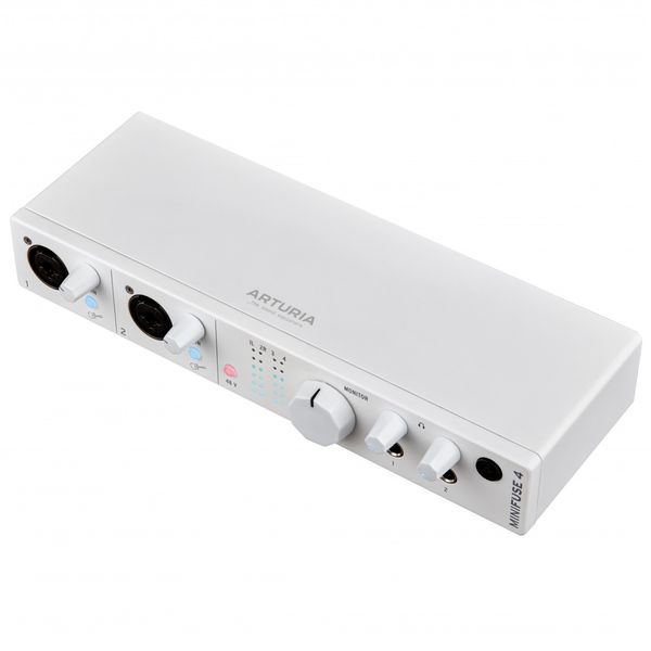 Аудіоінтерфейс Arturia MiniFuse 4 (White) 22-09-21-03 фото