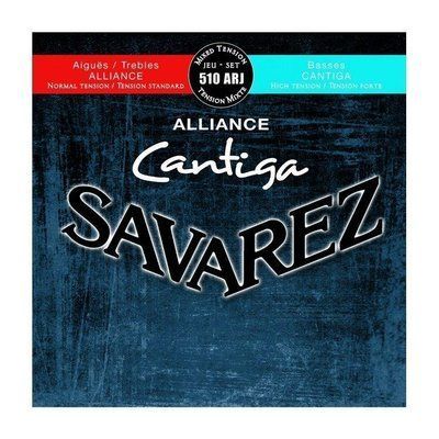 Струни для класичної гітари Savarez 510ARJ Alliance Cantiga Classical Strings Mixed Tension Carbon 116546 фото