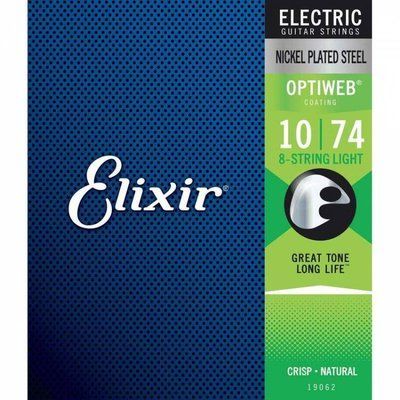 Струни для електрогітари Elixir EL OW 8 L 529623 фото