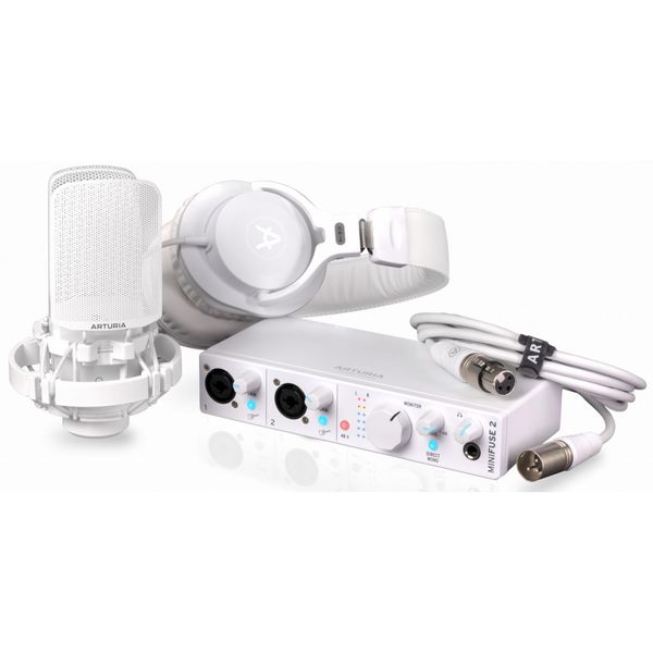 Набір для звукозапису Arturia MiniFuse Recording Pack (White) 23-06-13-02 фото