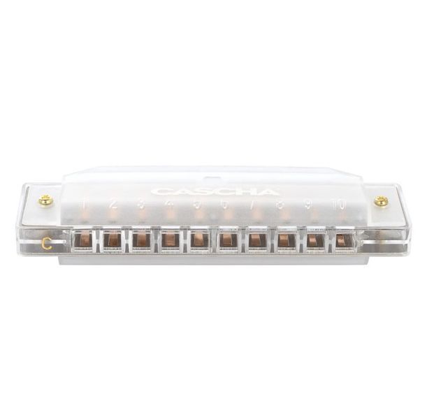 Губная гармошка Cascha Fun Blues Harmonica Transparent HH 2277 (До мажор) 24-10-05-24 фото