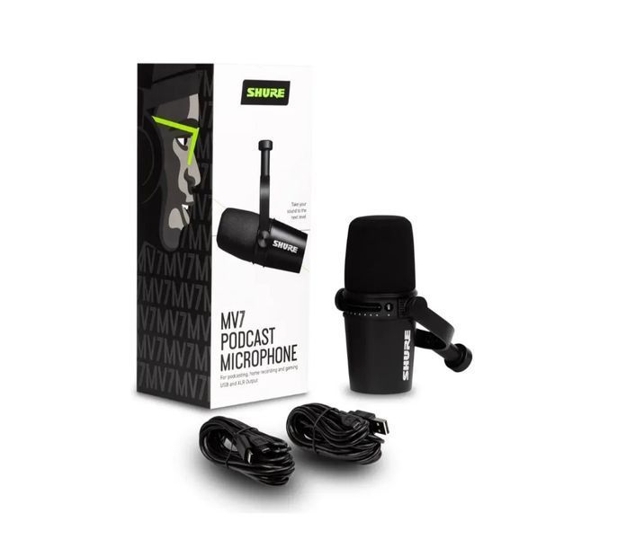 Студийный микрофон SHURE MV7X 84211 фото