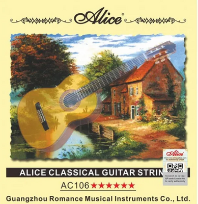 Струни для класичної гітари Alice AC106N 28-43 Normal 85713 фото