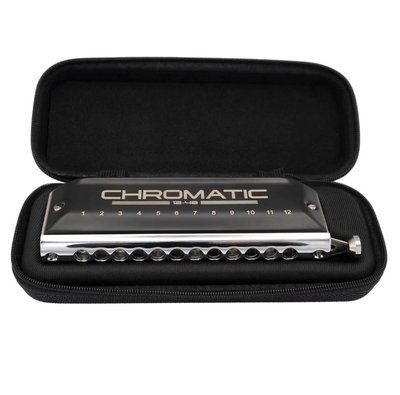 Губная гармошка Cascha Chromatic 12-48, 12-hole Harmonica HH 2290 (C4 - D7) 24-10-05-21 фото