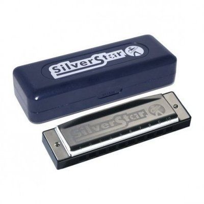 HOHNER SilverStar C губна Гармошка (діатонічна) До-мажор 74056 фото