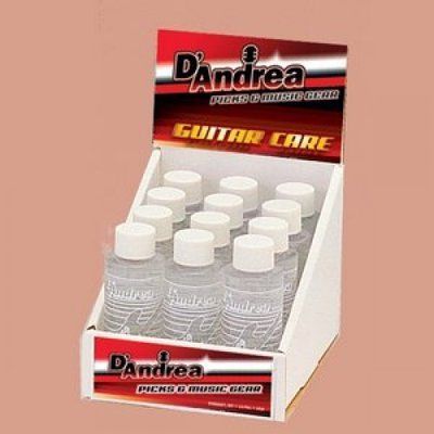 Засіб для догляду за гітарою D'ANDREA String Cleaner & Lubricant DAS-2/12 46-1-6-4 фото