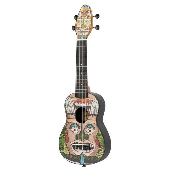 Набір укулеле сопрано Keiki K2-TM Totem Soprano (З принтом) + чохол + ремінь + тюнер 126860 фото