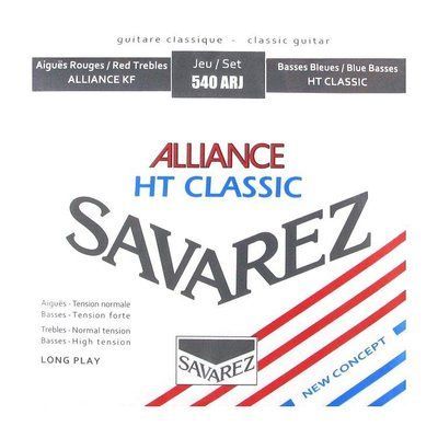 Струни для класичної гітари Savarez 540ARJ Alliance HT Classic Classical Guitar Strings Mixed Tension 112589 фото