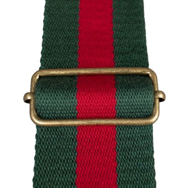 Ремень для гитары Cascha Cotton CGS-CD5 (Green & Red) 24-10-07-10 фото