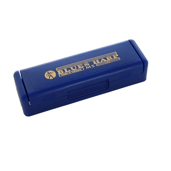 Губна гармошка Hohner Blues Harp MS D-major M533036 Тональність (Ре-мажор) Діатонічна 10 отворів  110246 фото