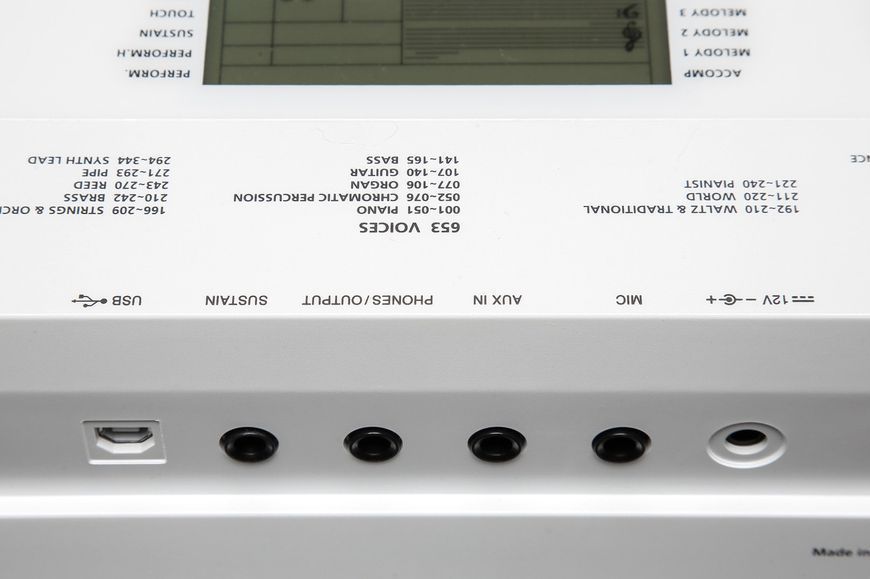 Набір синтезатор цифровий Kurzweil KP110 WH + стійка + адаптер 286763-80743 фото