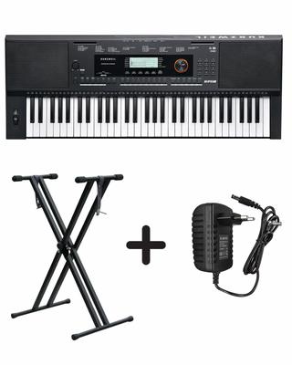 Набір синтезатор з автоаккомпанементом Kurzweil KP110 + стійка + адаптер 283683-80743 фото