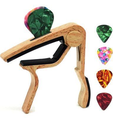 Каподастр Universal Pro Capo light wood 66SML фото