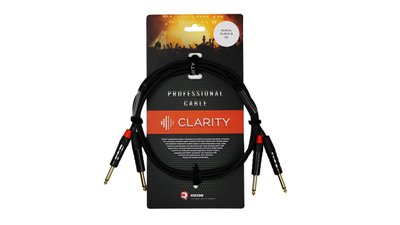 Комутаційний кабель Clarity 2xJACK-2xJACK-B/2m 528548 фото