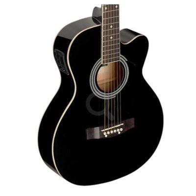 Электроакустическая гитара STAGG G SA20ACE BLK 86619 фото