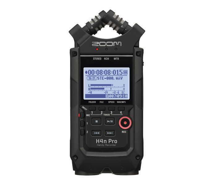 Аудіо рекордер Zoom H4n PRO BLK SET. Три режими запису: Стерео, 4CH, MTR 286615 фото