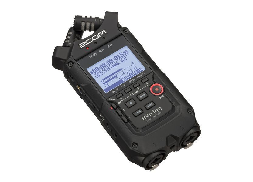 Аудіо рекордер Zoom H4n PRO BLK SET. Три режими запису: Стерео, 4CH, MTR 286615 фото