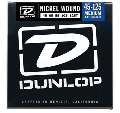 Струны для бас-гитары Dunlop DBN45125T Nickel Wound Tapered 120716 фото