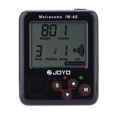 Міні-метроном JOYO JM-60 темп 30-250 уд/хв 123674 фото