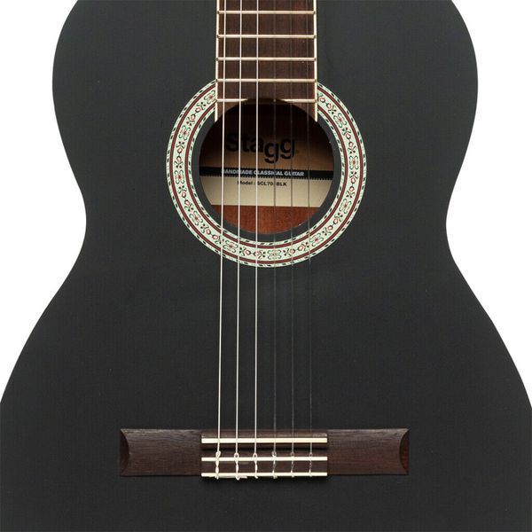 Акустическая гитара STAGG G SCL70&minus;BLK 87874 фото