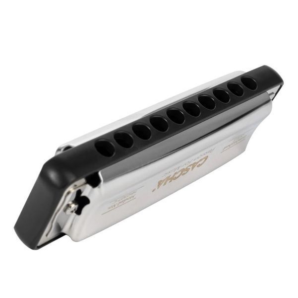 Губная гармошка Cascha Ocean Rock Blues Harmonica Black in C Diatonic HH 2327 (До) 24-10-05-19 фото