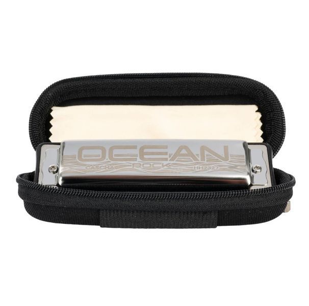 Губная гармошка Cascha Ocean Rock Blues Harmonica Black in C Diatonic HH 2327 (До) 24-10-05-19 фото