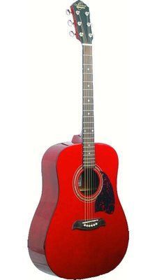 Акустична гітара Washburn OG2 TR червоний з металевими струнами розмір 4/4 254100 фото