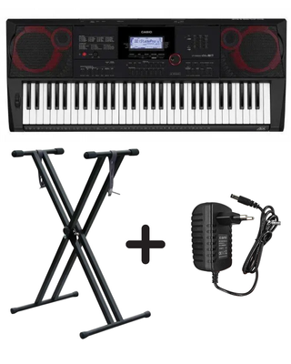 Набір синтезатор Casio CT-X3000 + стійка + адаптер 125289-80743 фото