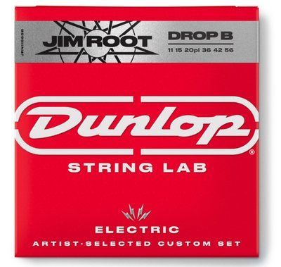 Струны для электрогитары Dunlop JRN1156DB Jim Root Nickel Wound (Drop B) 128183 фото
