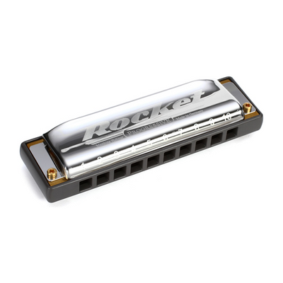 Губна гармошка Hohner M2013016X C Rocket Box (Тональність &ndash; До-мажор) Діатонічна 10 отворів 126032 фото