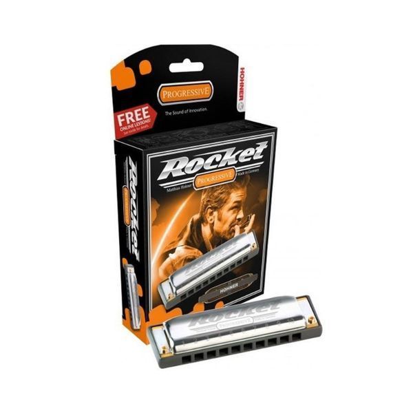 Губная гармошка Hohner M2013016X C Rocket Box (Тональность &ndash;До-мажор) Диатоническая 10 отверстий 126032 фото