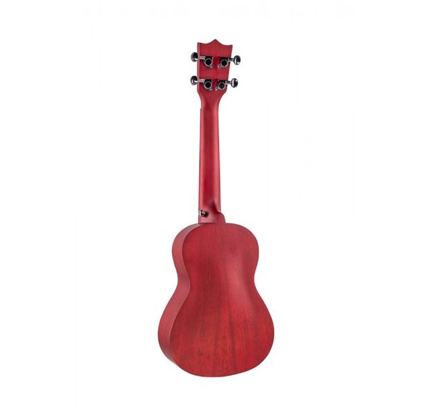 Укулеле сопрано 23" Alfabeto COLORED MAHOGANY CM23 (Червоний) + чохол 41-6-16-21 фото