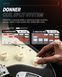 Набор электрогитара Donner Music DST-400 Electric Guitar Black EC1385 + чехол 87539 фото 4