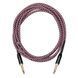 Кабель инструментальный Cascha CCP-G2SRD3 (Professional Line Guitar Cable, Tweed Red, 3 м) 24-10-05-60 фото 3